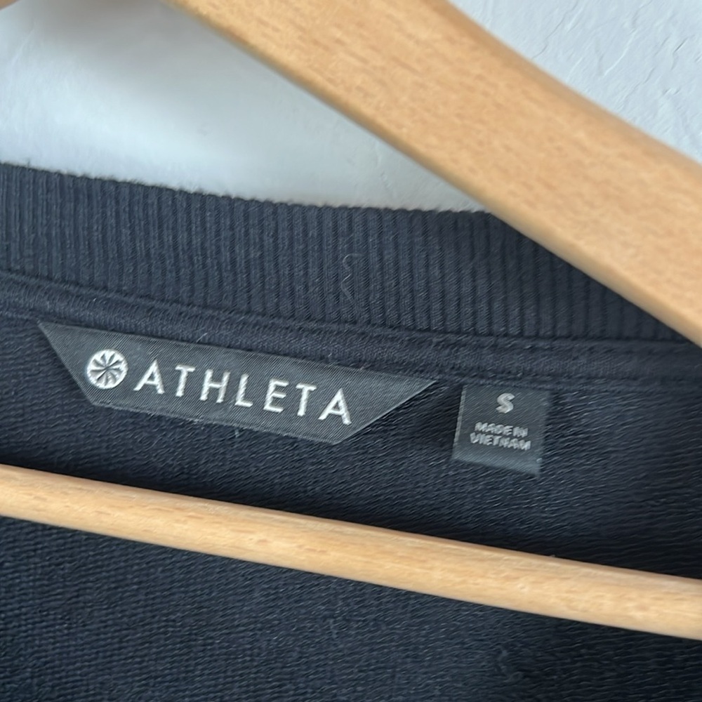 Athleta Black long sleeve tshirt dress - Picture 2 of 4